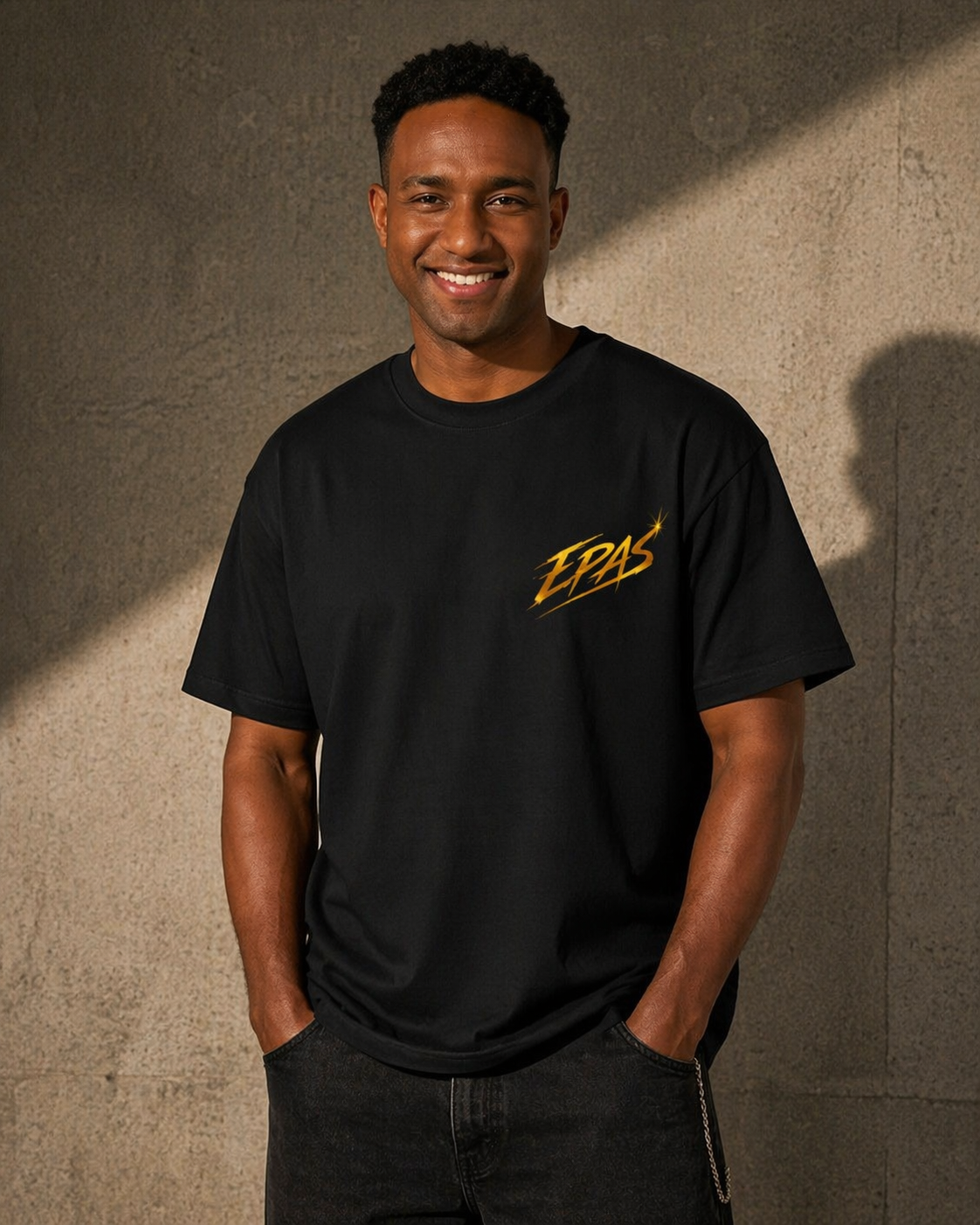 Oversize Tee — 'Trag die Sonne in deinem Kopf' Graphic