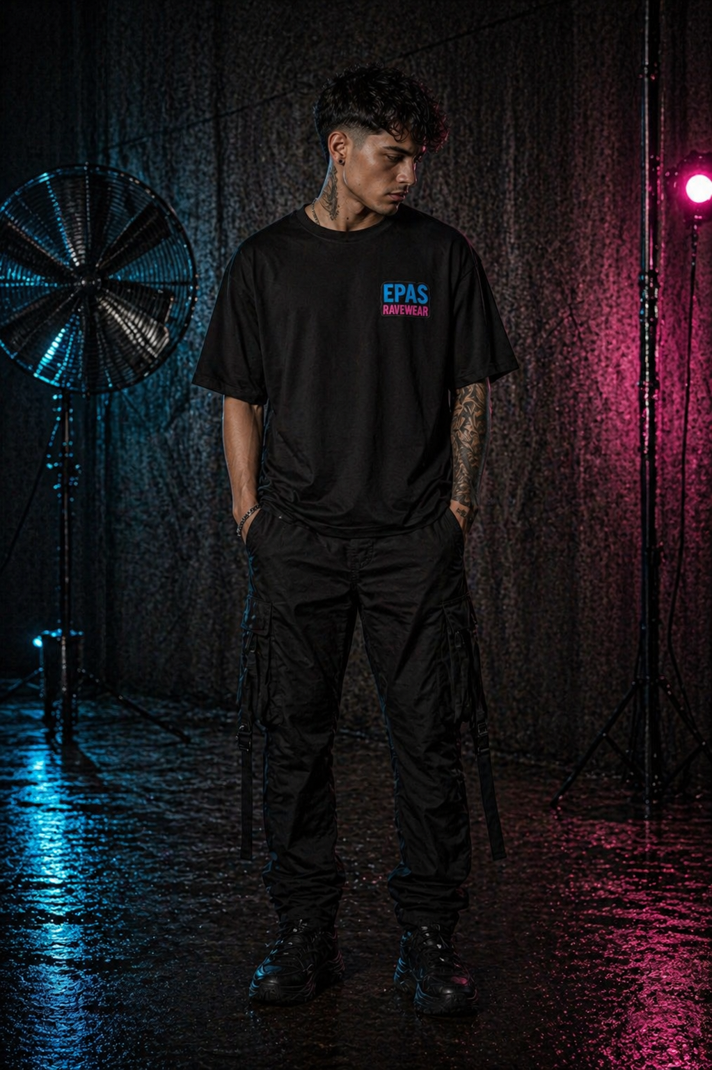 Techno Therapy Tees - Unisex Heavy Oversize Tee for Rave Lovers, Festival Fashion, EDM Enthusiasts, Music Therapy Apparel, Party Wear