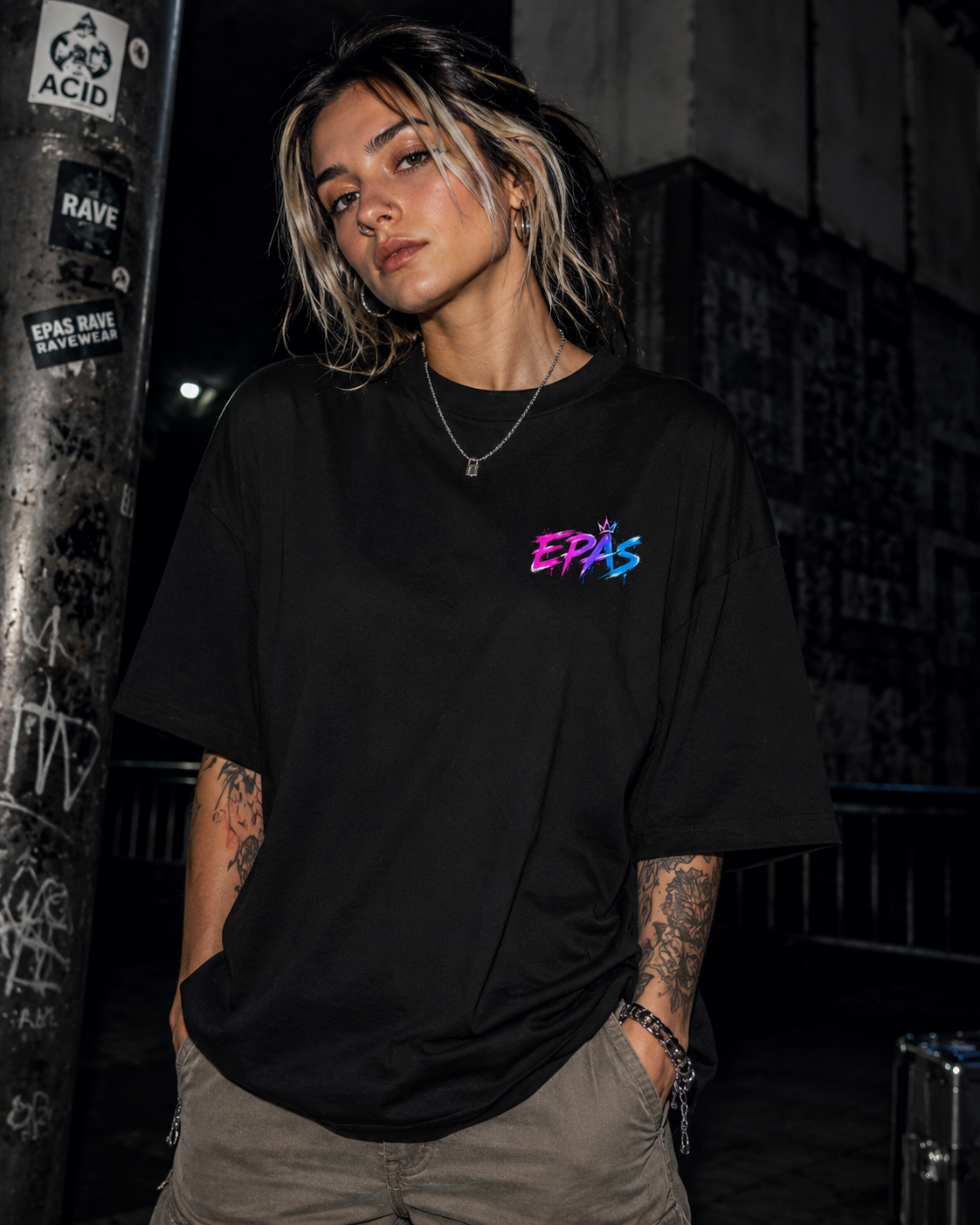 Techno Voodoo Bear Tee