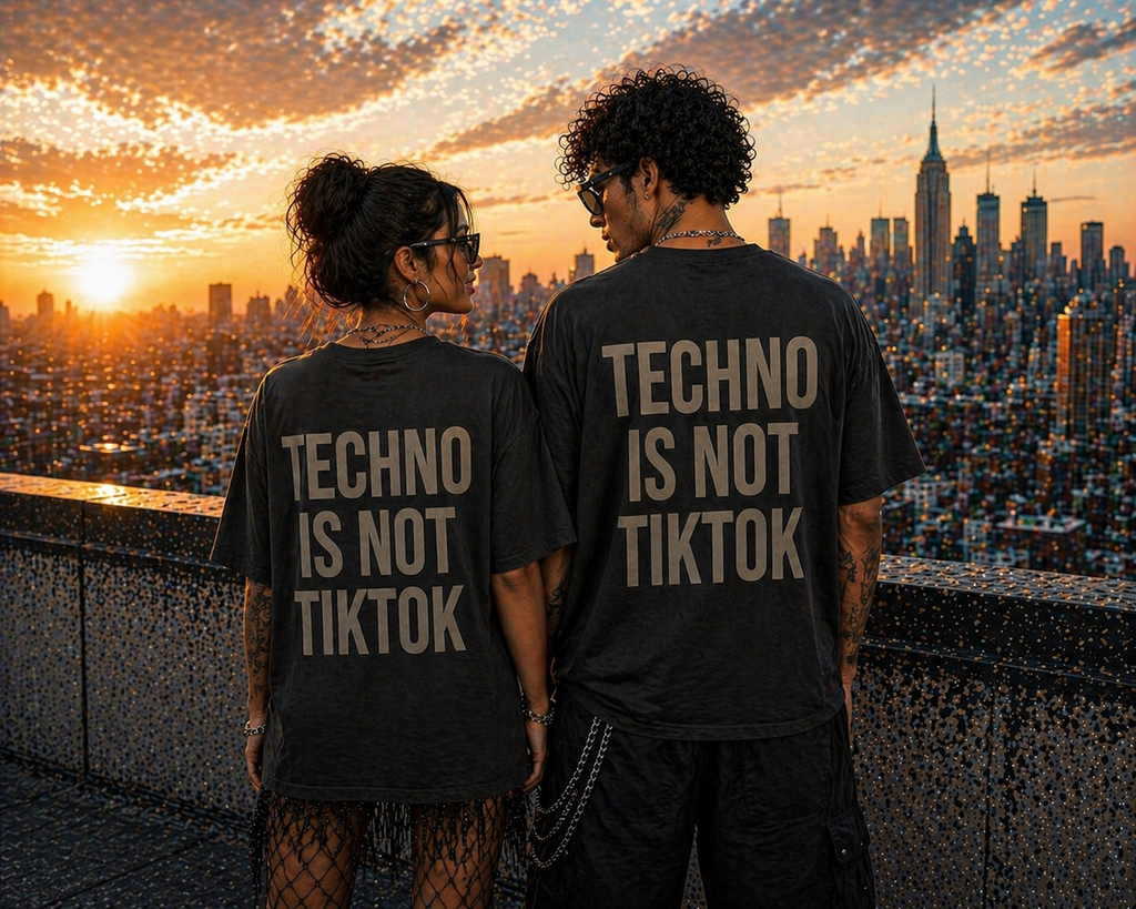 Techno Is Not TikTok Tee