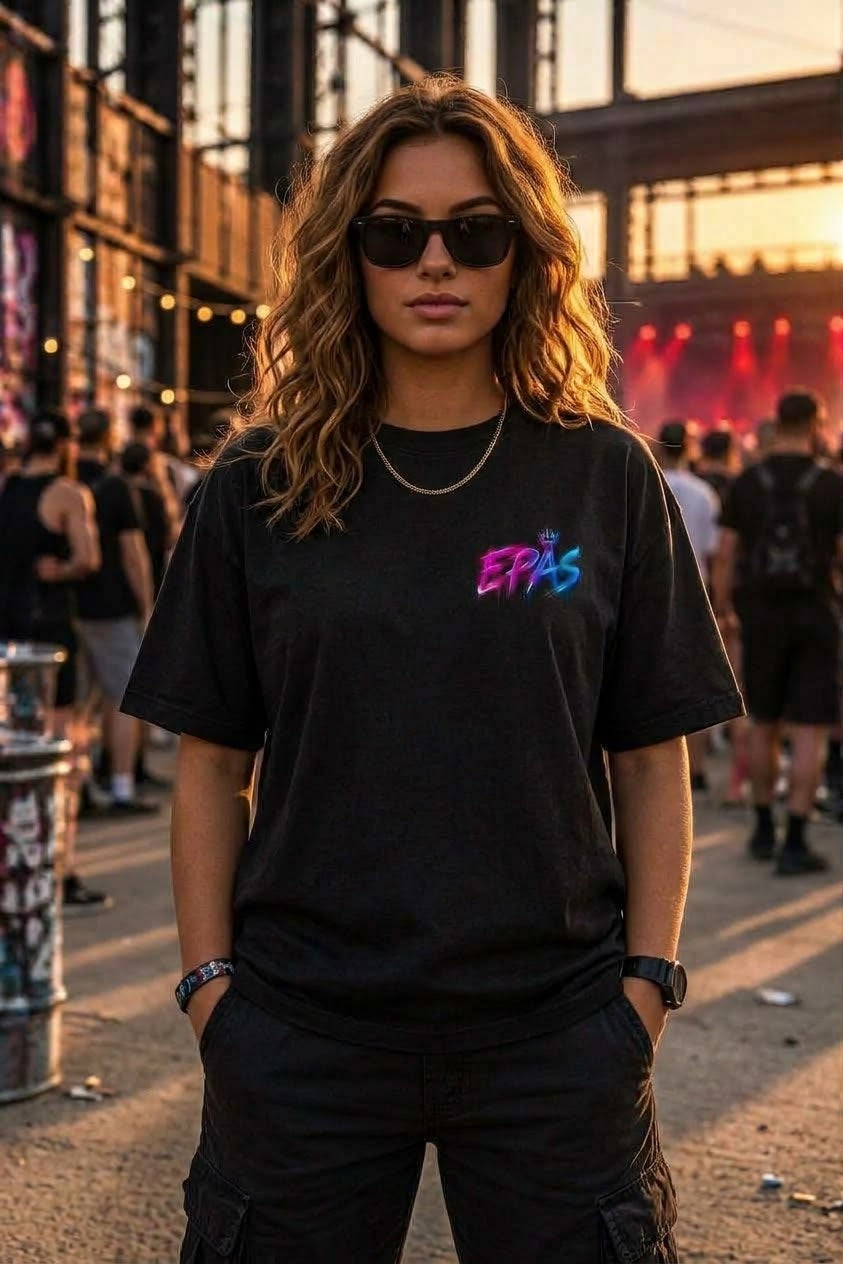 Rave Bears Graphic Tee — "Rave Together Stay Forever" Oversized T‑Shirt