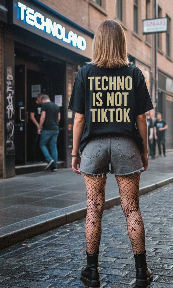 Techno Is Not TikTok Tee