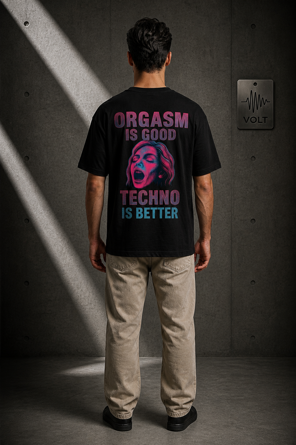 Unisex Rave Tee - Orgasm is Good, Techno is Better, Festival Shirt, Dancewear, Club Apparel, Gift for Ravers, Music Lovers