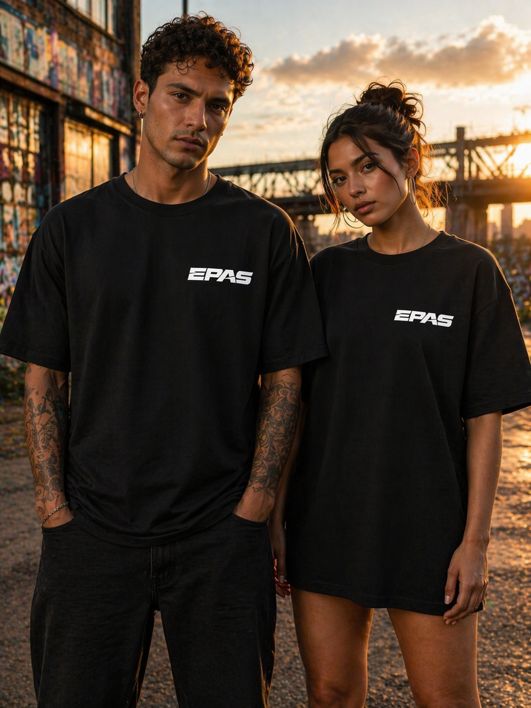 Oversized Tee — "We Are Not Your Content" Social Justice Graphic Shirt