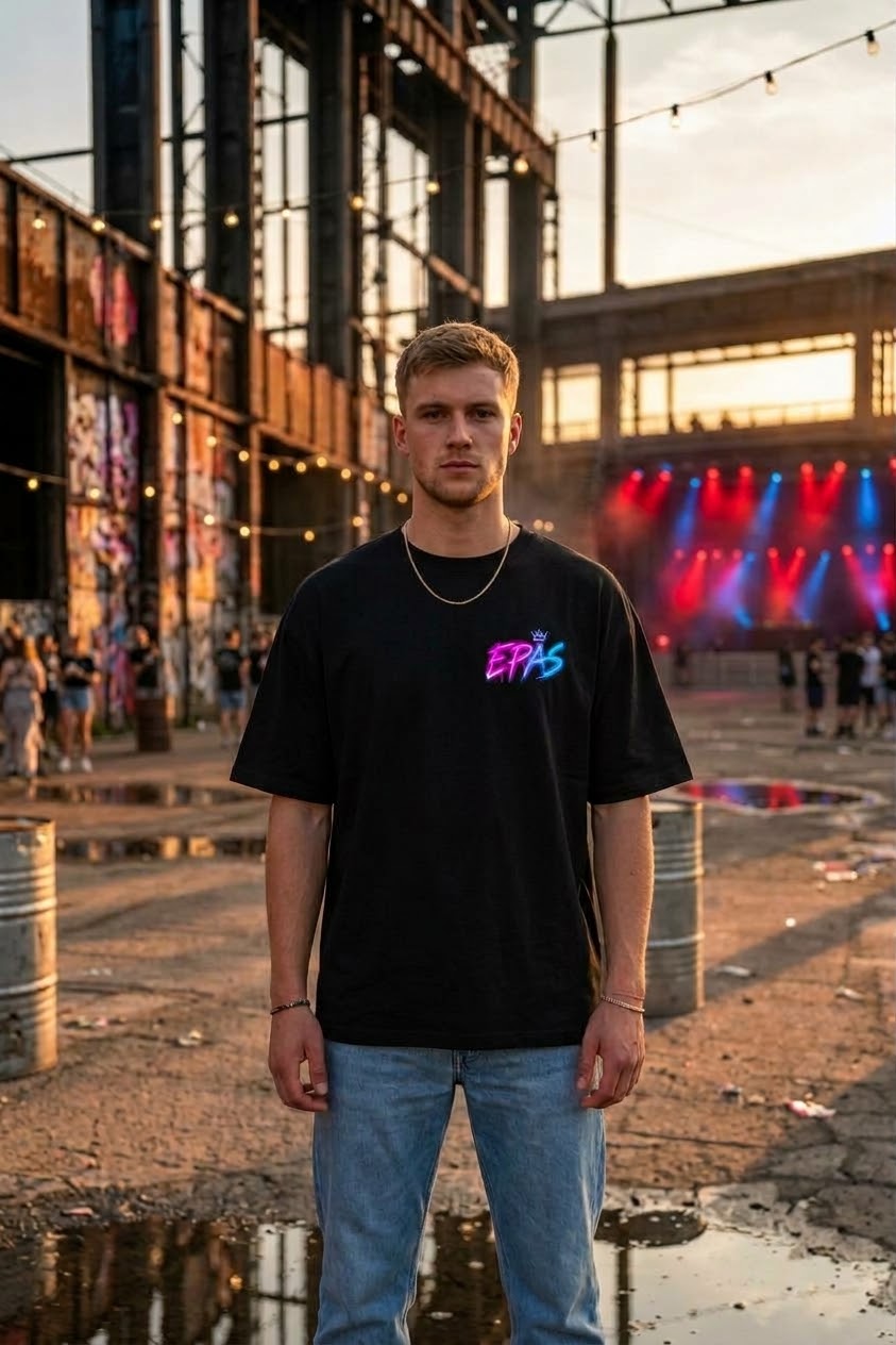 Rave Bears Graphic Tee — "Rave Together Stay Forever" Oversized T‑Shirt