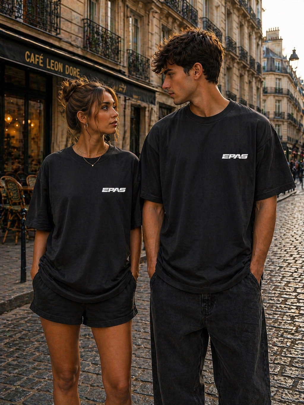 Oversized Tee — Neon Drip Smiley Graphic Tee
