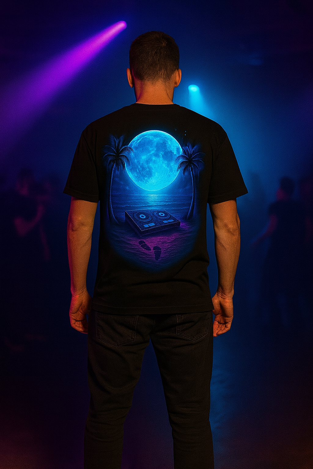 Rave-Inspired Oversize Tee – EPAS Ravewear, Beach Party Vibes, Festival Outfit, Summer Music Event, Comfortable Casual Top