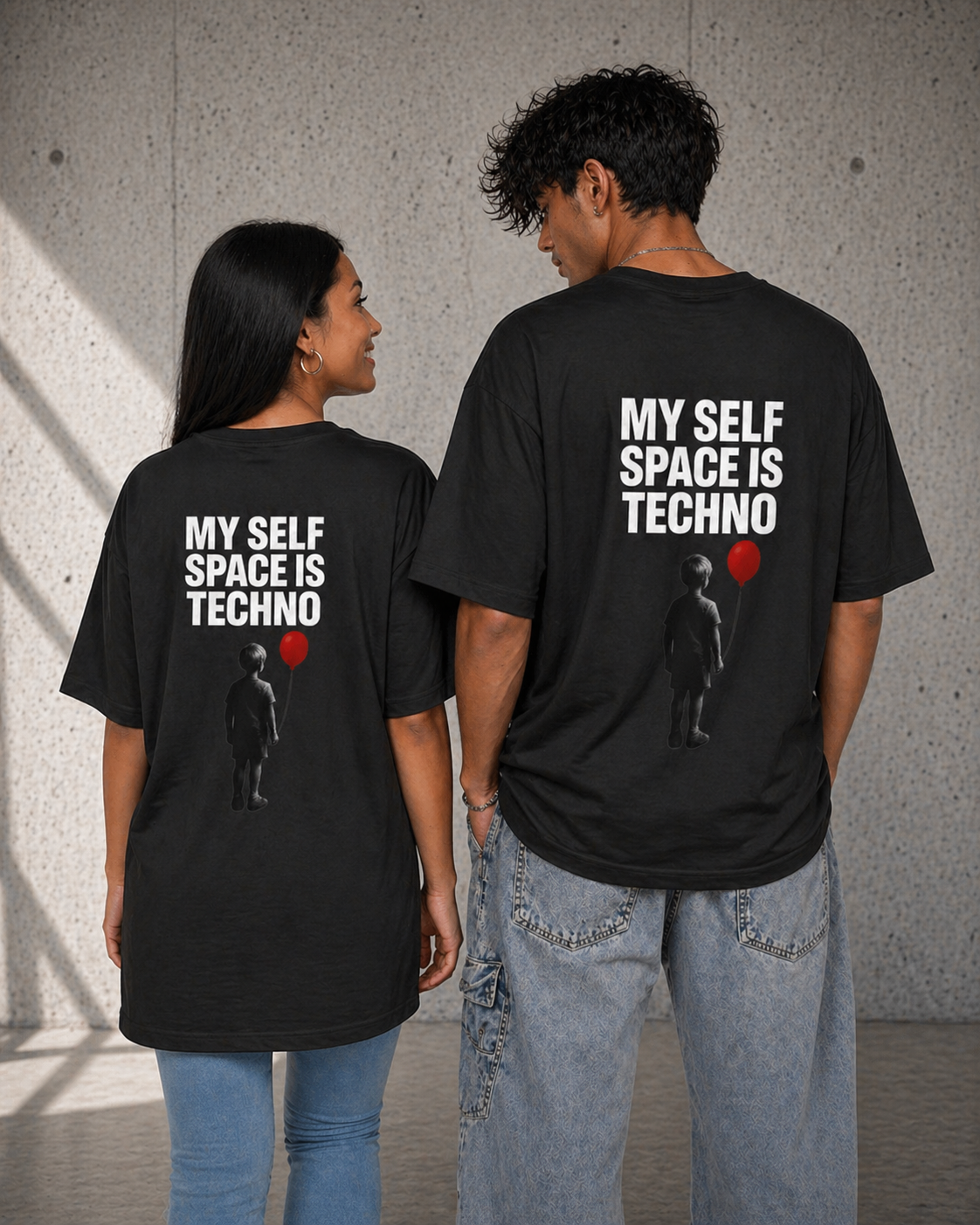 Unisex Techno Rave Tee | Oversized Shirt for Festival Vibes, Streetwear, Gift for Music Lovers, Casual Summer Top, Unique Artwear