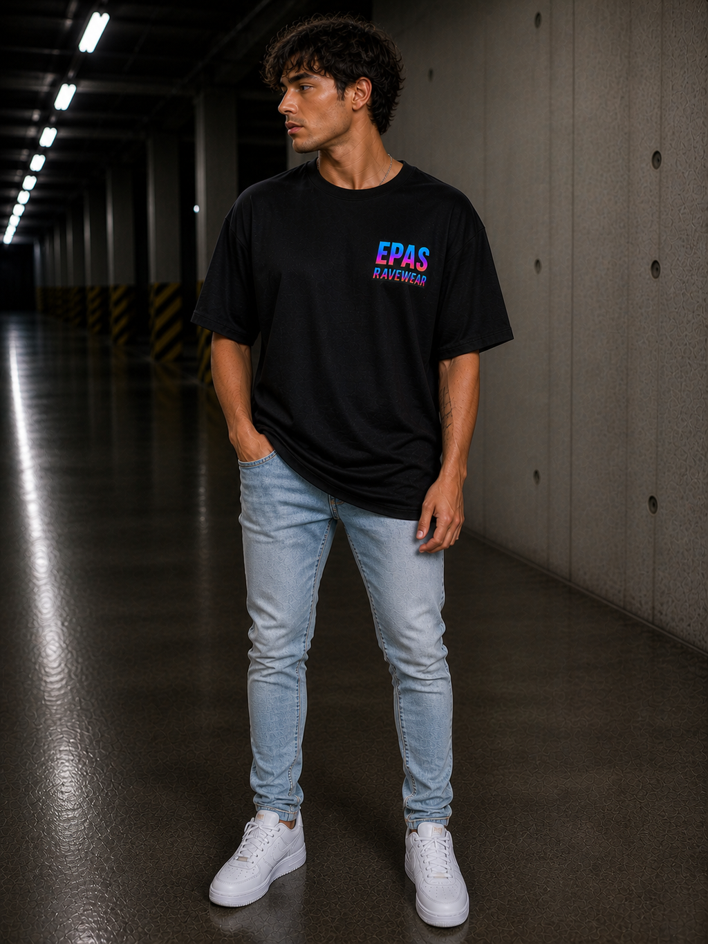 Unisex Rave Tee for Music Lovers, Oversized Graphic T-Shirt, Festival Wear, Streetwear, Techno Lover Gift