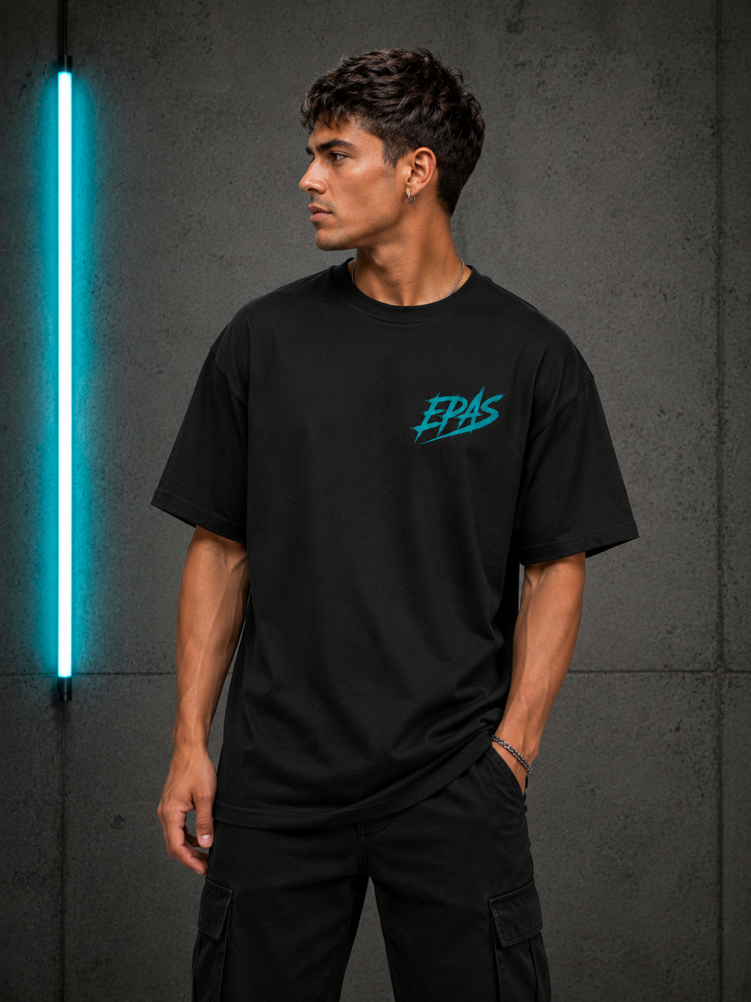 Tee — "Tanz aus der Reihe" Oversized Graphic Tee (German Statement)