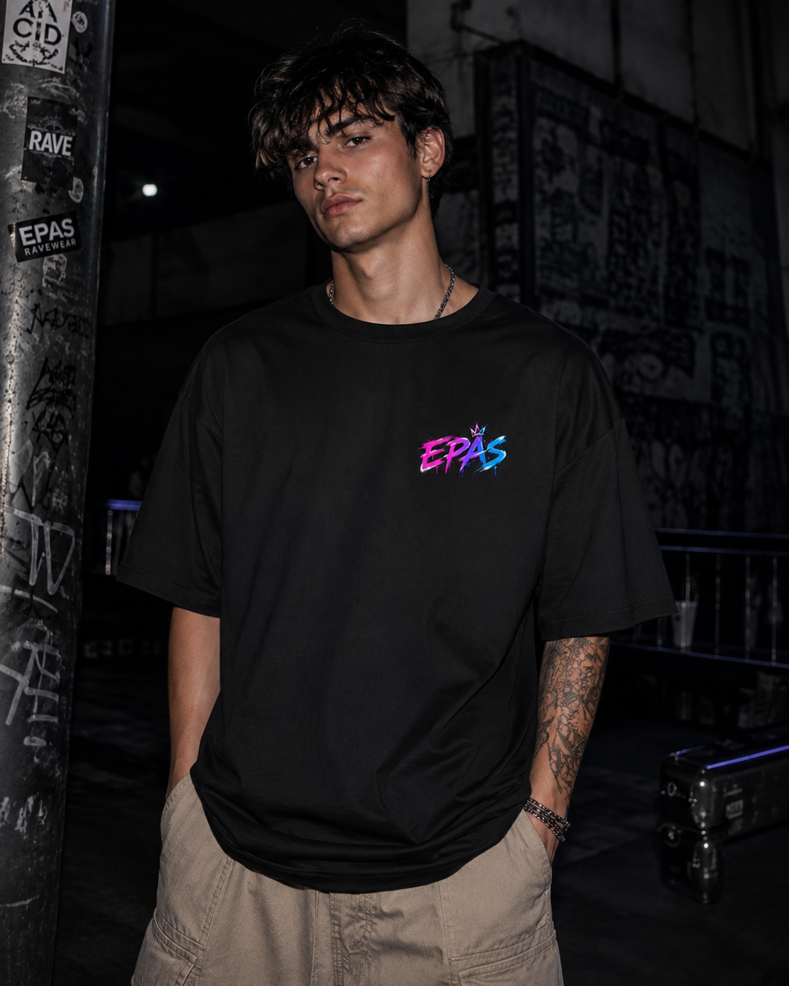 Techno Voodoo Bear Tee