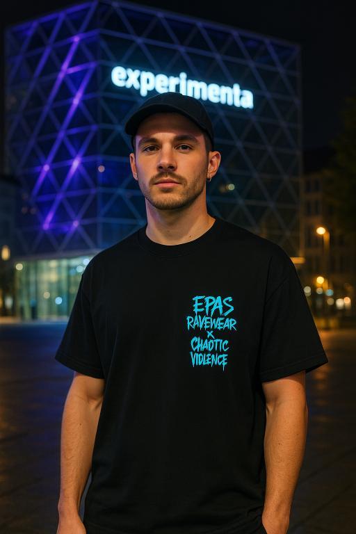 Techno Connection Oversize Tee - Rave Culture Streetwear