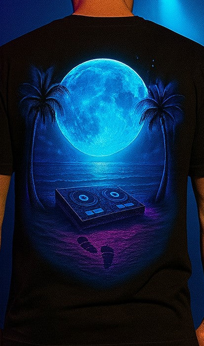 Rave-Inspired Oversize Tee – EPAS Ravewear, Beach Party Vibes, Festival Outfit, Summer Music Event, Comfortable Casual Top